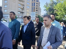 حضور ریاست و جمعی از پرسنل دانشکده دندانپزشکی در مراسم پیاده روی به مناسبت هفته ملی سلامت و جمعیت